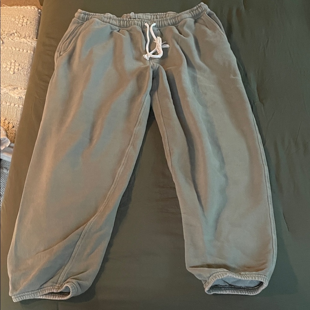 Aerie sage green jogger sweats